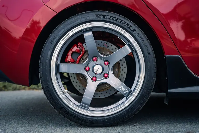 Mazda 3 Brembo Advan GT by 18 inch – mâm forged & heo thắng HFORGED, ảnh 10