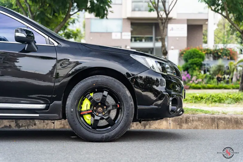 Subaru Outback 19 inch Brembo – mâm forged & heo thắng HFORGED, ảnh 6