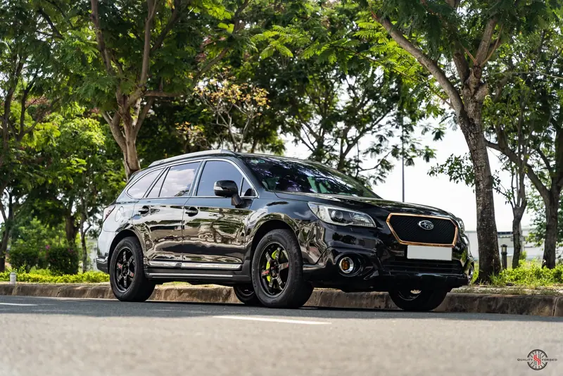Subaru Outback 19 inch Brembo – mâm forged & heo thắng HFORGED, ảnh 3