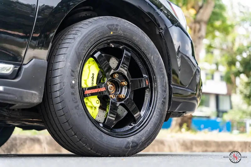 Subaru Outback 19 inch Brembo – mâm forged & heo thắng HFORGED, ảnh 5