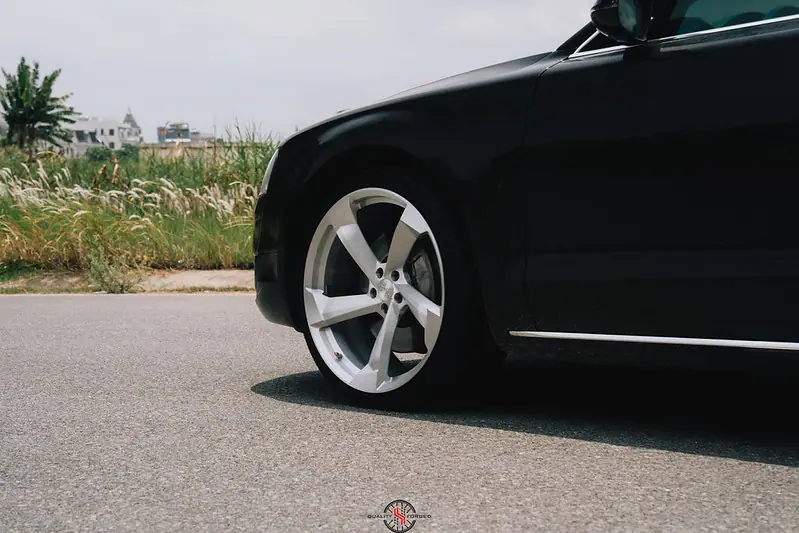 Audi A8L 22 inch style audi RS – mâm forged HFORGED, ảnh 5