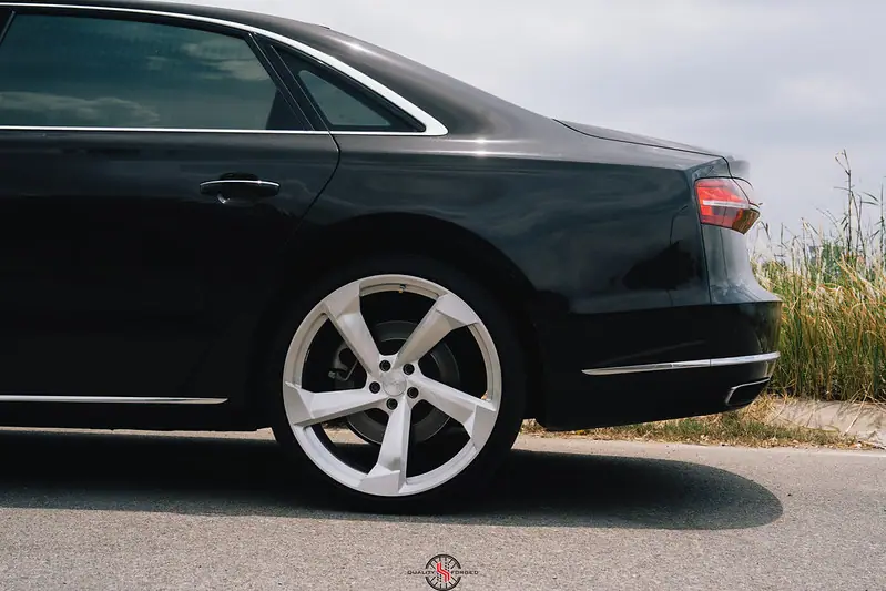 Audi A8L 22 inch style audi RS – mâm forged HFORGED, ảnh 6