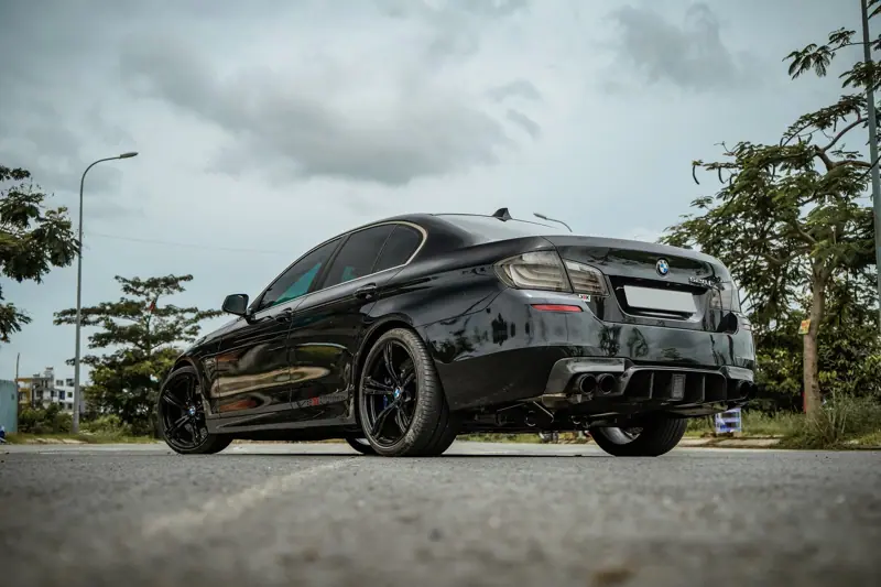 BMW F10 528i Brembo V6 343M 20 inch – mâm forged & heo thắng HFORGED, ảnh 4