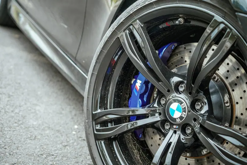 BMW F10 528i Brembo V6 343M 20 inch – mâm forged & heo thắng HFORGED, ảnh 3