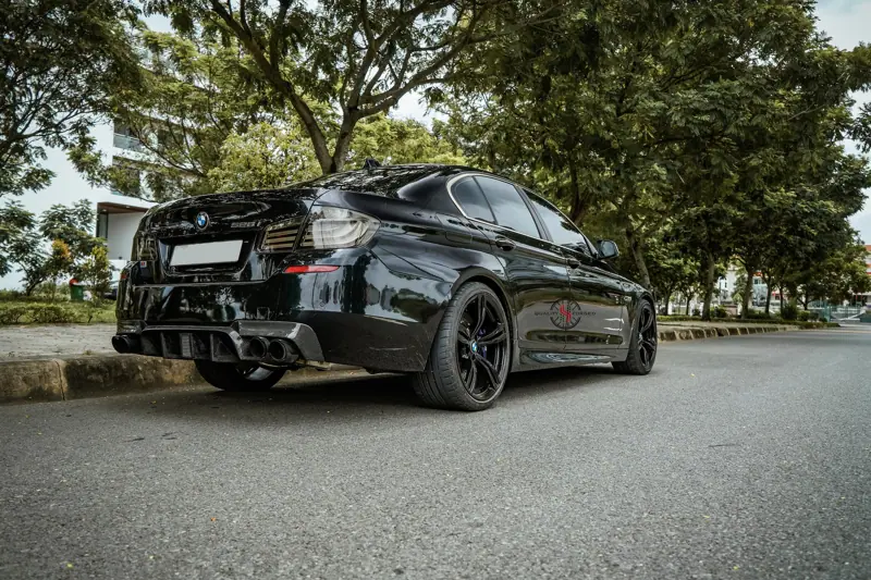 BMW F10 528i Brembo V6 343M 20 inch – mâm forged & heo thắng HFORGED, ảnh 8