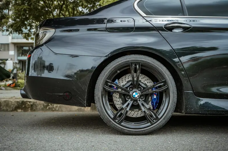 BMW F10 528i Brembo V6 343M 20 inch – mâm forged & heo thắng HFORGED, ảnh 9