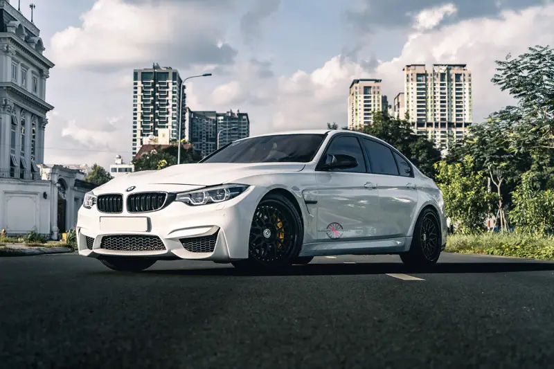 BMW F30 328i Brembo 2 Piece 19 inch – mâm forged & heo thắng HFORGED, ảnh 8