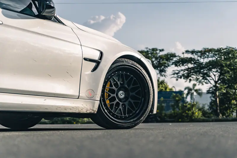 BMW F30 328i Brembo 2 Piece 19 inch – mâm forged & heo thắng HFORGED, ảnh 9