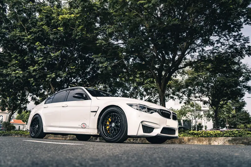 BMW F30 328i Brembo 2 Piece 19 inch – mâm forged & heo thắng HFORGED, ảnh 5