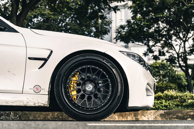 BMW F30 328i Brembo 2 Piece 19 inch – mâm forged & heo thắng HFORGED, ảnh 3