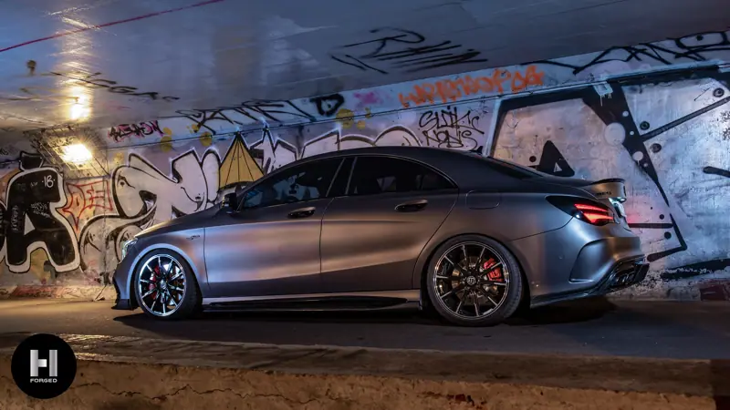 Mercedes CLA45 Brabus – mâm forged HFORGED, ảnh 3