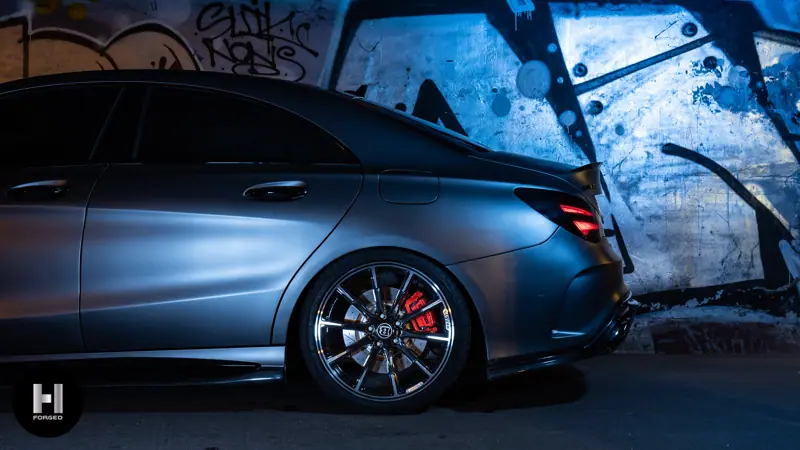 Mercedes CLA45 Brabus – mâm forged HFORGED, ảnh 8