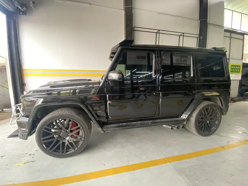 Mercedes G55 22 inch – mâm forged HFORGED, ảnh 1