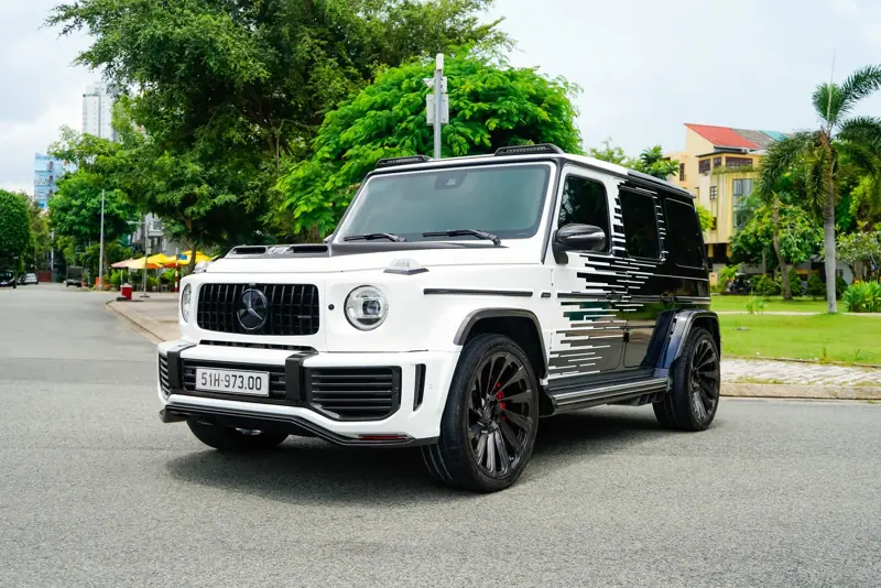 Mercedes G63 23 inch Vossen – mâm forged HFORGED, ảnh 9