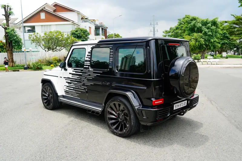 Mercedes G63 23 inch Vossen – mâm forged HFORGED, ảnh 1