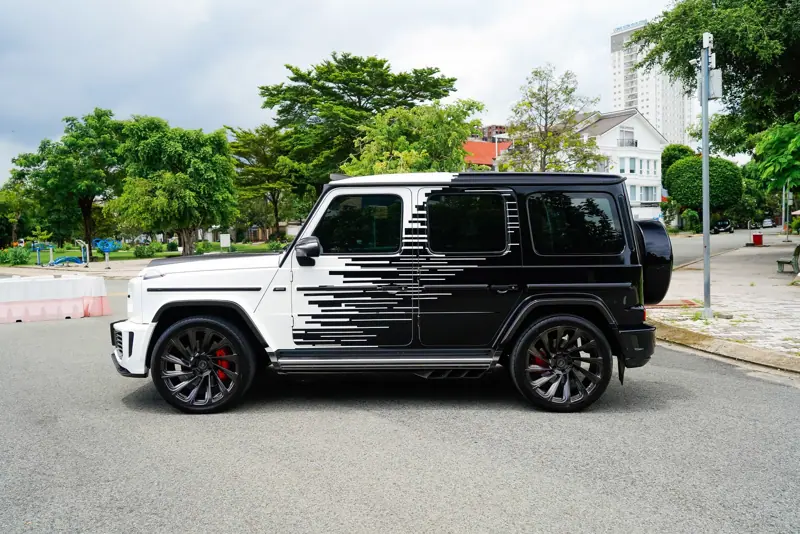 Mercedes G63 23 inch Vossen – mâm forged HFORGED, ảnh 8