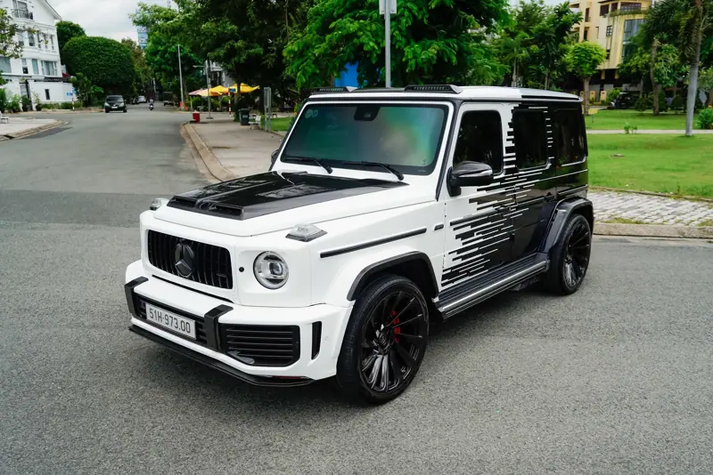 Mercedes G63 23 inch Vossen – mâm forged HFORGED, ảnh 3