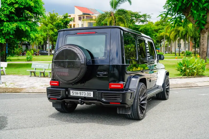 Mercedes G63 23 inch Vossen – mâm forged HFORGED, ảnh 2