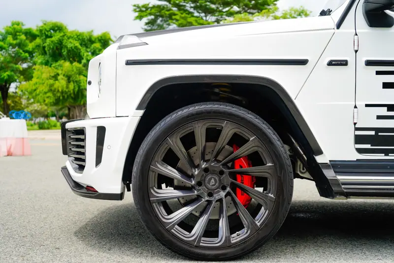 Mercedes G63 23 inch Vossen – mâm forged HFORGED, ảnh 7