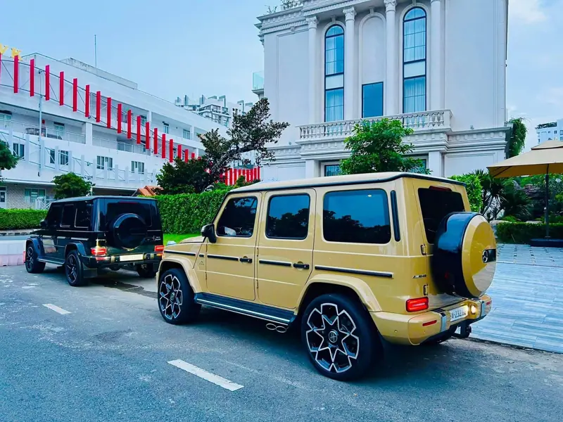 Mercedes G63 AMG 23 inch – mâm forged HFORGED, ảnh 4