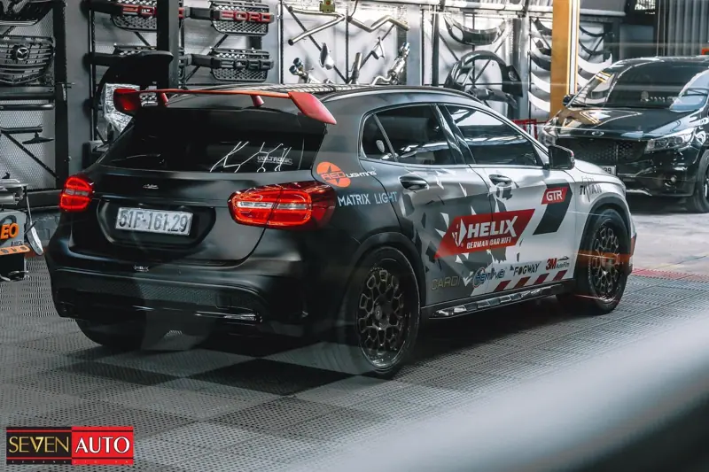 Mercedes GLA45 20 inch – mâm forged HFORGED, ảnh 3