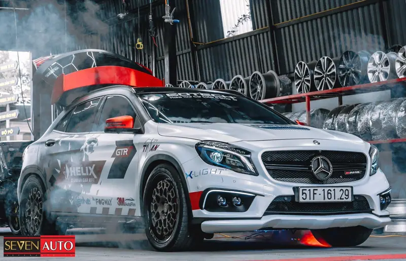Mercedes GLA45 20 inch – mâm forged HFORGED, ảnh 4