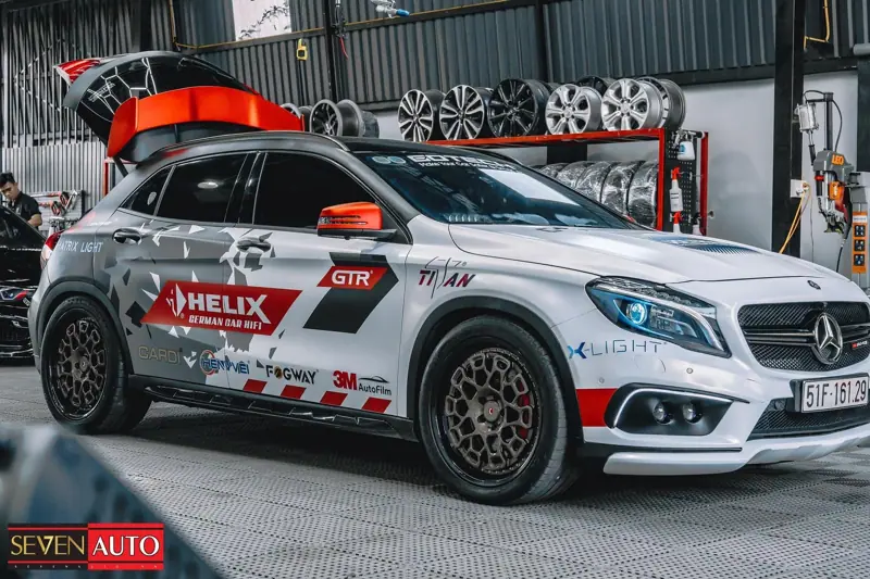 Mercedes GLA45 20 inch – mâm forged HFORGED, ảnh 5
