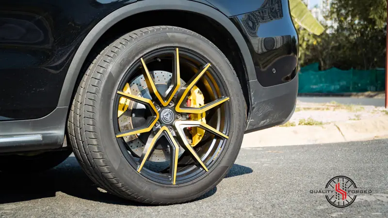 Mercedes GLC250 Brembo 20inch – mâm forged & heo thắng HFORGED, ảnh 7