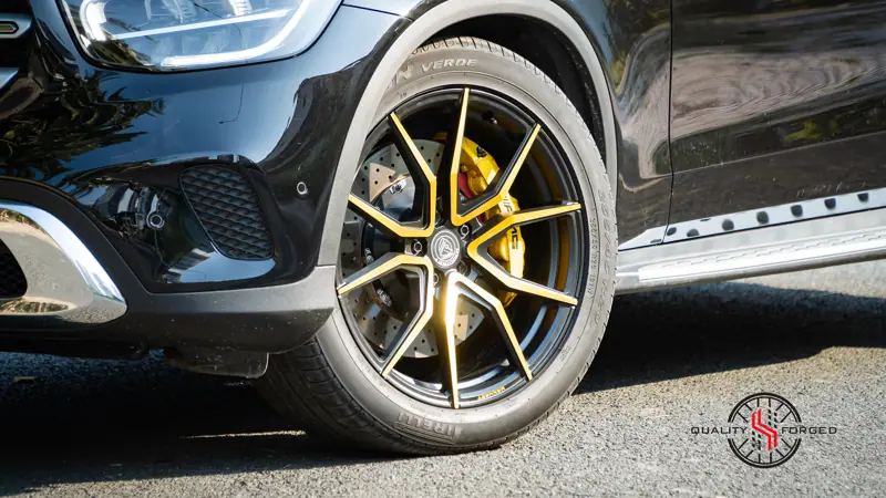 Mercedes GLC250 Brembo 20inch – mâm forged & heo thắng HFORGED, ảnh 2
