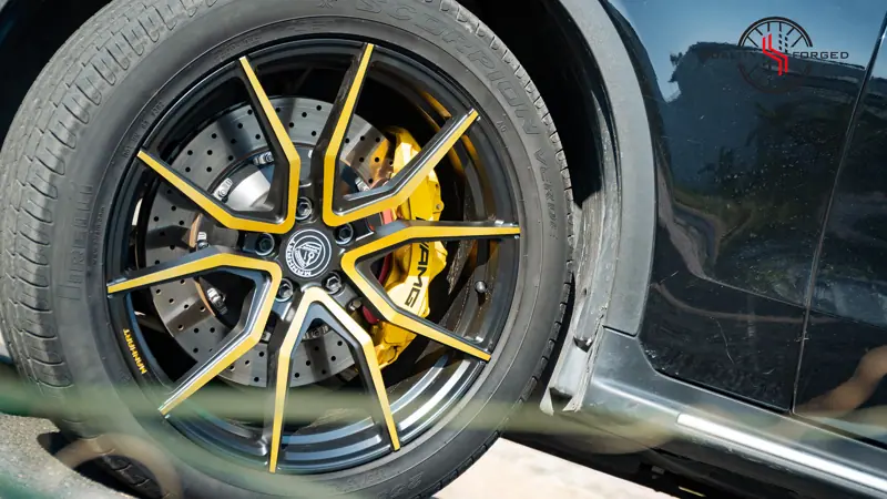 Mercedes GLC250 Brembo 20inch – mâm forged & heo thắng HFORGED, ảnh 8