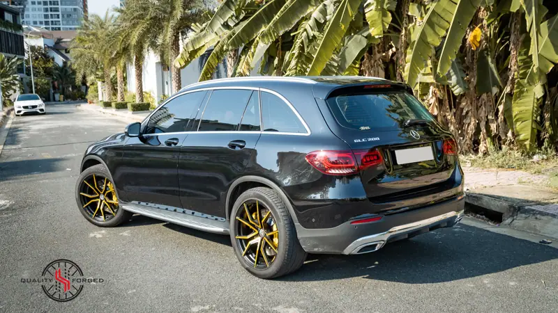 Mercedes GLC250 Brembo 20inch – mâm forged & heo thắng HFORGED, ảnh 9