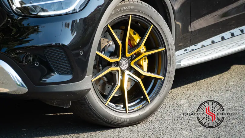 Mercedes GLC250 Brembo 20inch – mâm forged & heo thắng HFORGED, ảnh 4