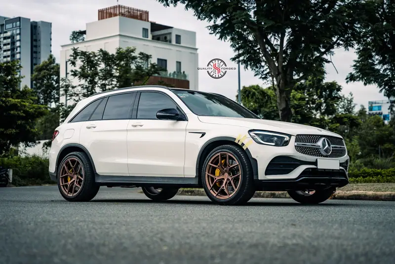 Mercedes GLC300 AMG 20 inch brake AMG – mâm forged & heo thắng HFORGED, ảnh 1