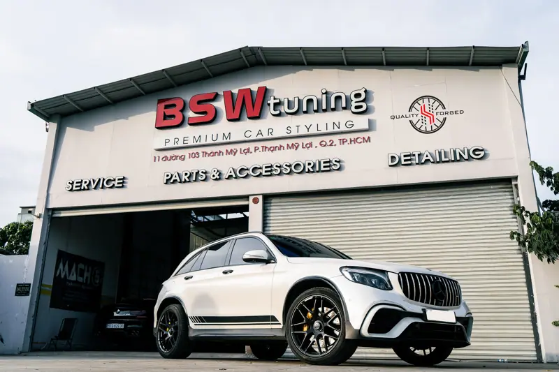 Mercedes GLC300 AMG 20 inch – mâm forged HFORGED, ảnh 1