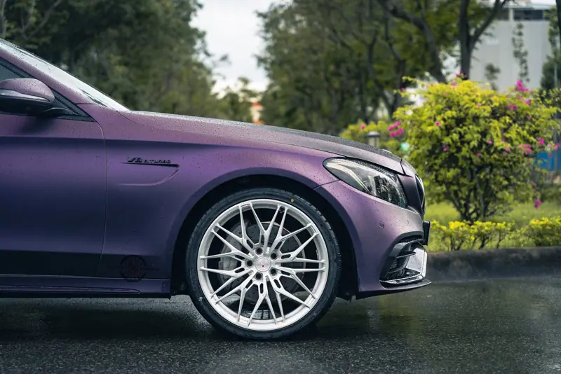 Mercedes W205 C300 20 inch – mâm forged HFORGED, ảnh 3