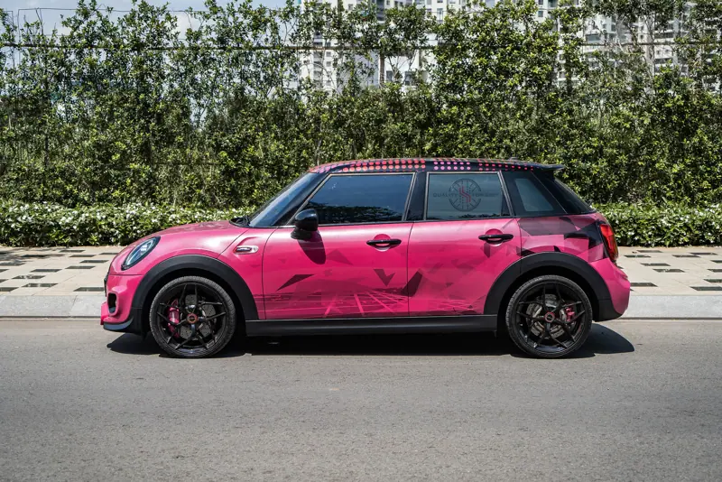 Mini Cooper S 5 door Pink by HForged