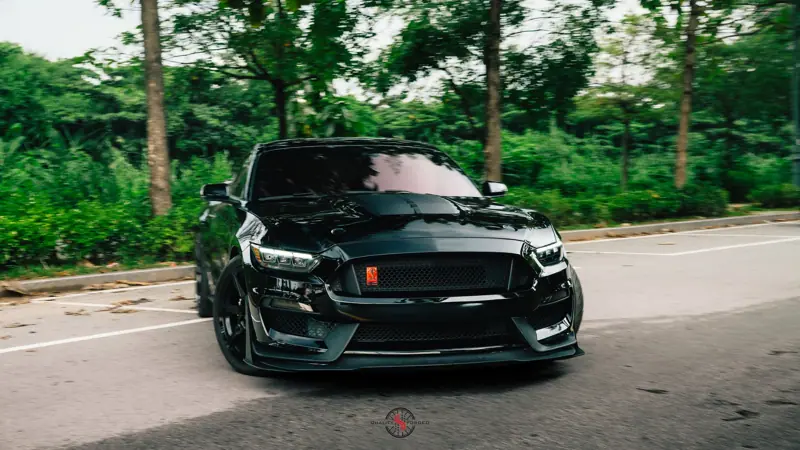 Bộ 3 xe Mỹ Dodge, Corvette, Mustang – mâm forged HFORGED, ảnh 9