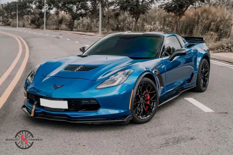 Corvette Z06 650hp C7 – mâm forged HFORGED, ảnh 4