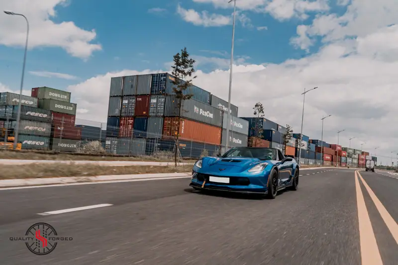 Corvette Z06 650hp C7 – mâm forged HFORGED, ảnh 6