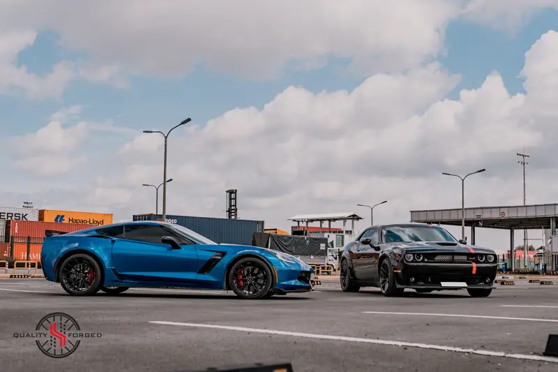 Dodge Challenger SRT – mâm forged HFORGED, ảnh 5