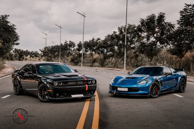 Dodge Challenger SRT – mâm forged HFORGED, ảnh 7